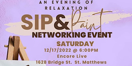 Sip&Paint Networking Event!