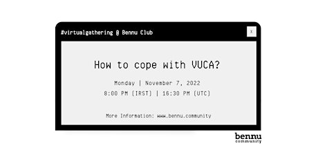 How to cope with VUCA? primary image