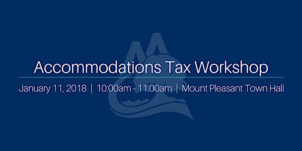 Accommodations Tax Workshop