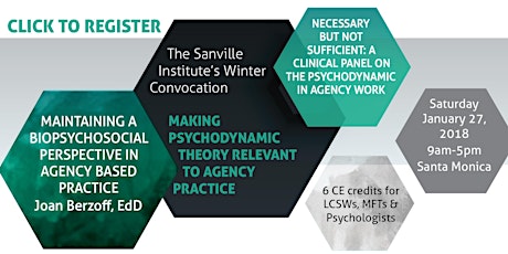 Winter Convocation: Making Psychodynamic Theory Relevant to Agency Practice primary image