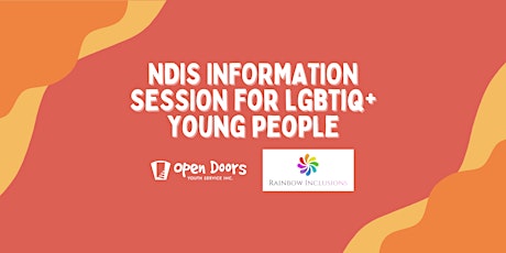 Image principale de NDIS Info Session with Rainbow Inclusions