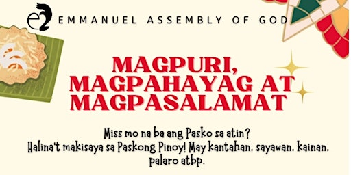 EAG Filipino Service Paskong Pinoy