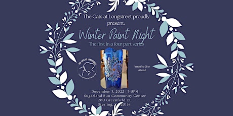 Winter Wine Paint Night - The First in a Series!