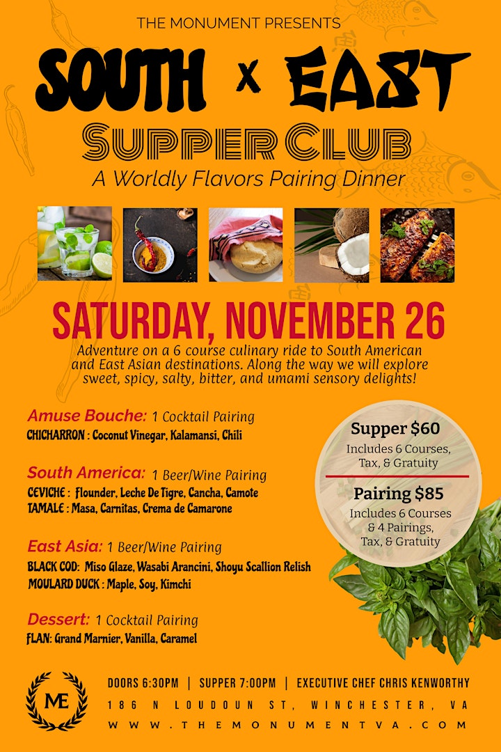 SOUTH x EAST Supper Club image