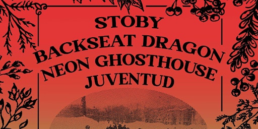 spectrasonic holiday show Stoby, Backseat Dragon, Neon Ghosthouse, Juventud
