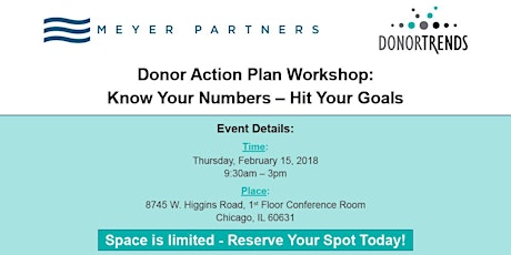 Donor Action Plan Workshop: Know your Numbers -- Hit your Goals primary image