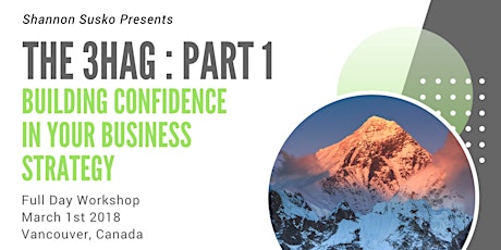 3HAG Part 1- WHAT'S YOUR 3HAG? BUILDING CONFIDENCE IN YOUR BUSINESS STRATEGY primary image