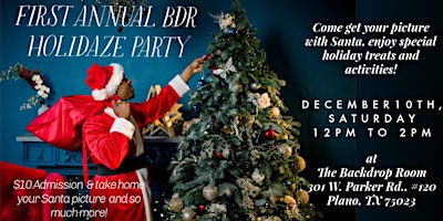 The Annual Holidaze Party at The Backdrop Room | Plano, TX