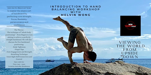 LEARN TO FLY - HANDSTAND & INVERSIONS WORKSHOP