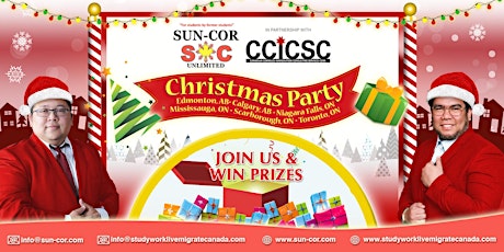 Sun-Cor Unlimited and CCICSC Christmas Party 2022 (Mississauga, Ontario)