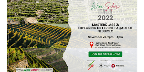 Wine Safari Italia '22 Masterclass 2: Exploring Di primary image