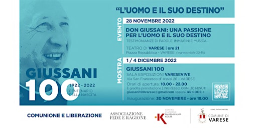 GIUSSANI100 - Mostra per il centenario della nascita di Don Giussani
