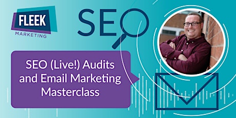 SEO (Live!) audits and email marketing masterclass with Jonny Ross primary image