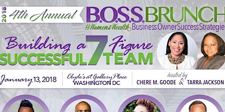 4th Annual #WomensWealth B.O.S.S. Brunch 2018 - WASHINGTON DC primary image