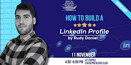 How to Build Your LinkedIn Profile with Rudy Daniel primary image