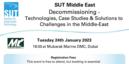 Decommissioning - Middle East Case Studies - 24th January