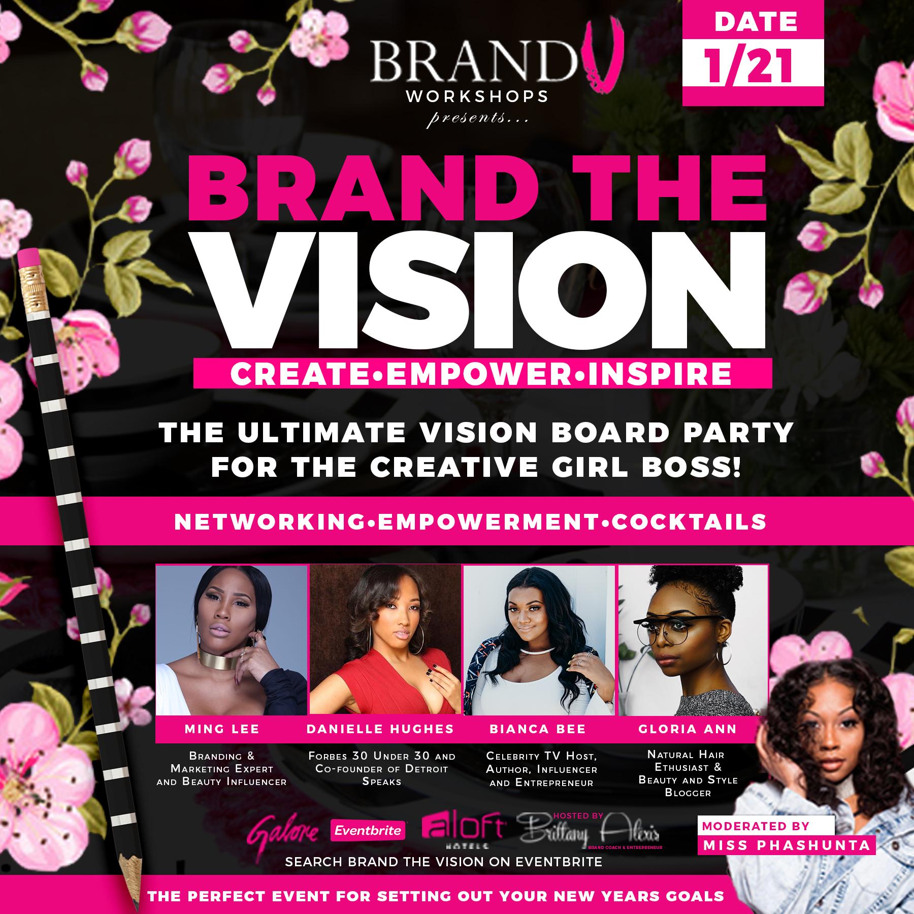 Brand The Vision: Vision Board Party