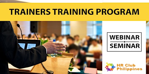Live Webinar: Trainers Training For Managers & Instructors