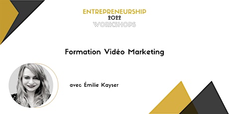 Formation vidéo marketing avec Émilie Kayser