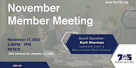 November Member Meeting
