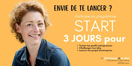 Imagem principal de START LYON : 3 jours pour lancer ton projet !