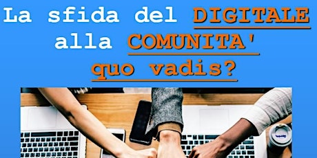 Hauptbild für La sfida del digitale all'umanità: quo vadis? Parliamone con Alfonso Molina