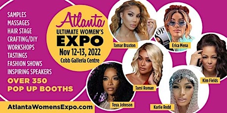 Hauptbild für Atlanta Women's Expo, Beauty + Fashion + Pop Up Shops + Crafting + Celebs!