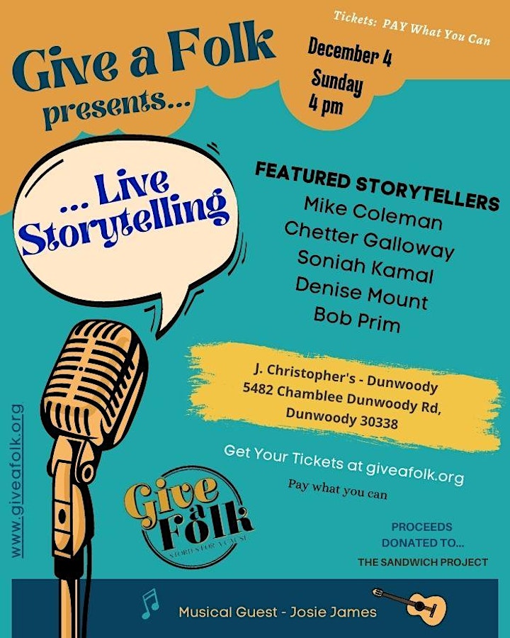 Live Storytelling with Give a Folk! image