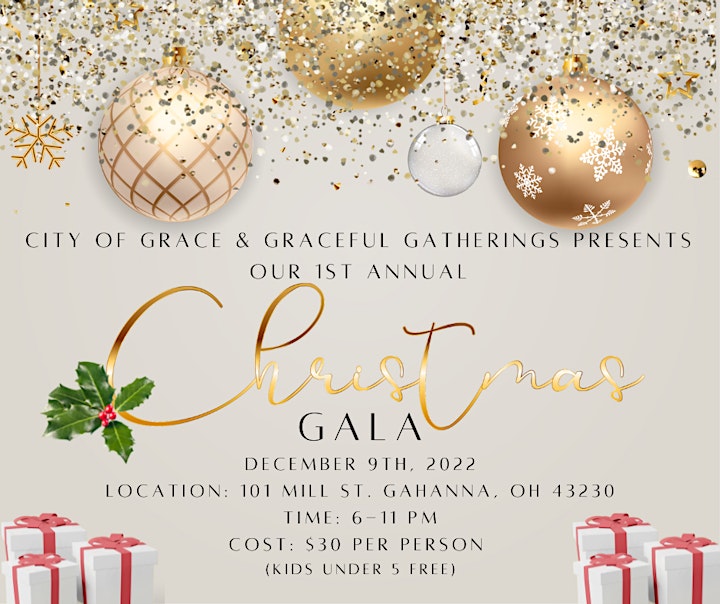 City of Grace's Christmas Party Gala 2022 image