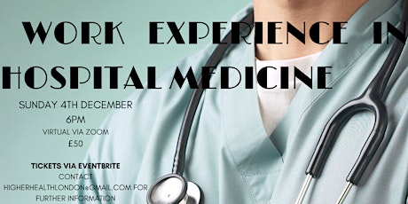 Hospital Medicine Virtual Work Experience