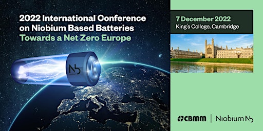 2022 International Conference on Niobium Based Batteries