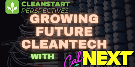 Perspectives: Identifying, Testing, Growing Future CleanTech with CalNEXT