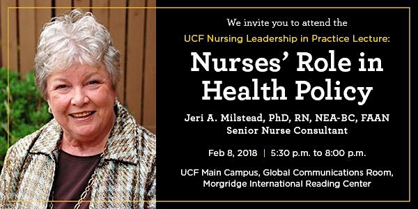 UCF Nursing Leadership in Practice, 2018