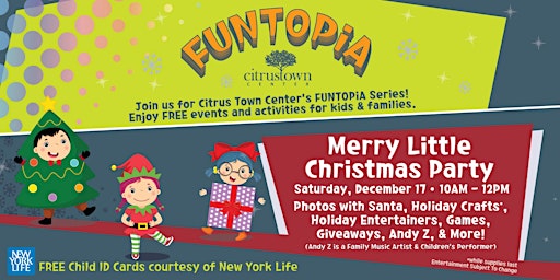 Merry Little Christmas Party  - FUNTOPiA Event