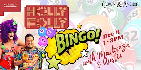 Holly Folly Bingo hosted by Austin & Mackenzie