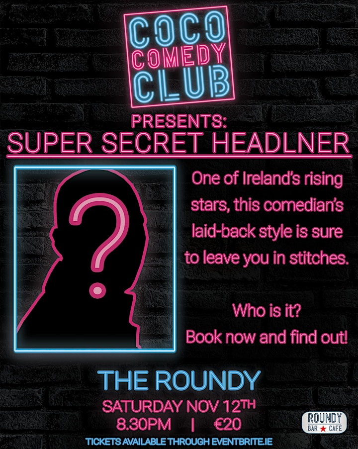 CoCo Comedy Club: Super Secret Headliner image
