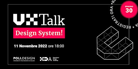 Immagine principale di UX Talk #30 - Design System 
