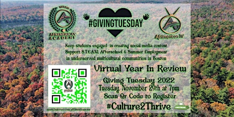 #GivingTuesday - Afrimerican Culture Initiative Inc - Year in Review