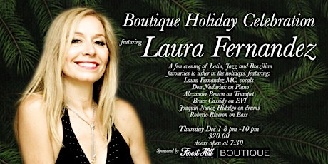 Boutique Holiday Celebration featuring Laura Fernandez