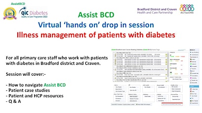 Virtual AssistBCD practical session - Illness Management