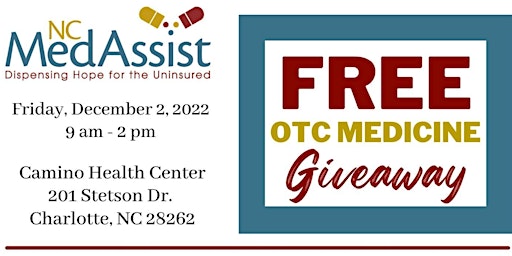 Mecklenburg County Over-the-Counter Medicine Giveaway 12.2.2022