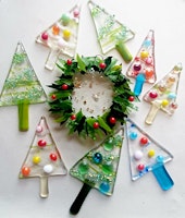 Make a Fused Glass Christmas decoration