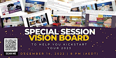 Special session on vision board to help you kickstart 2023