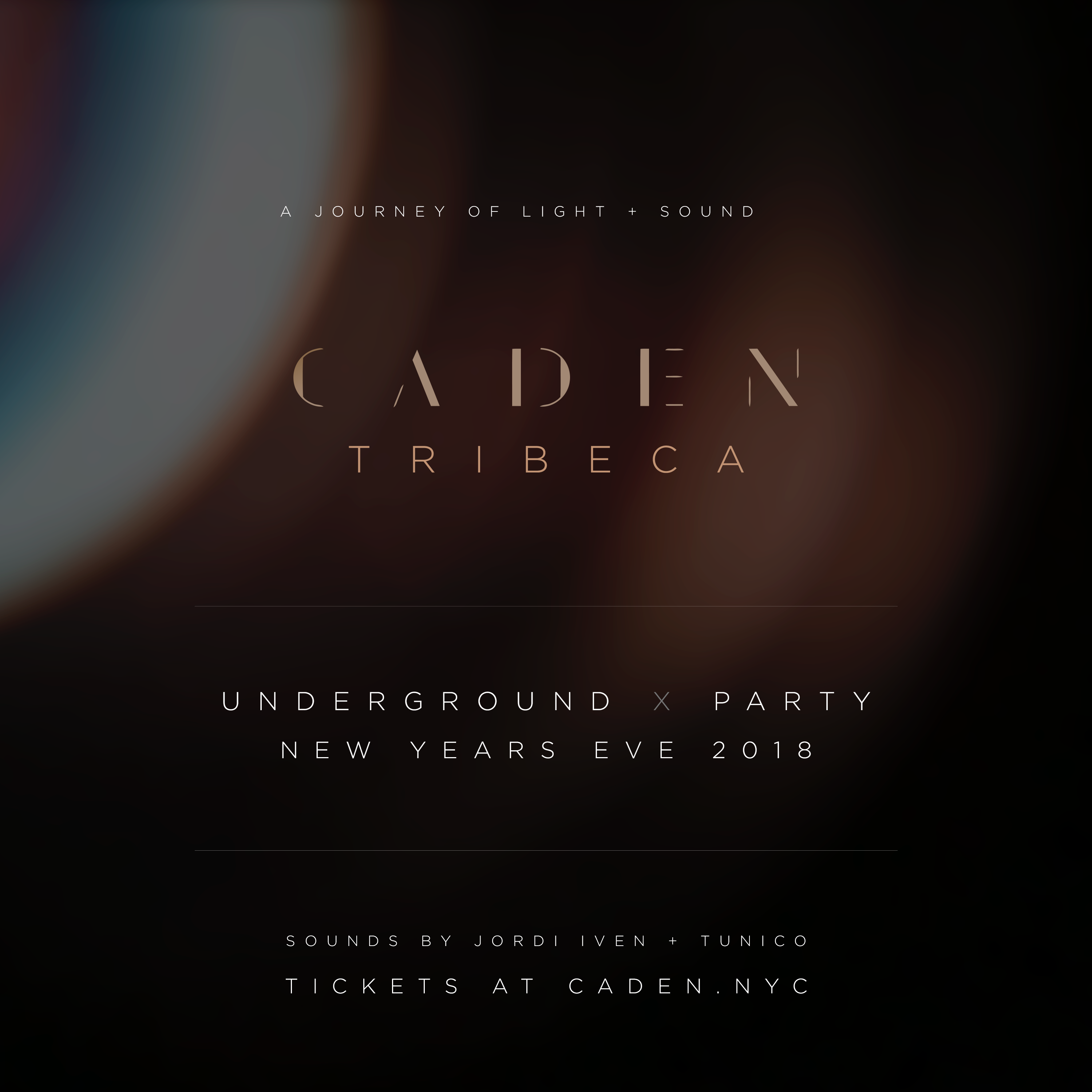 Underground NYE Party at Caden Tribeca