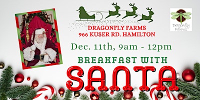 Breakfast with Santa at Dragonfly Farms