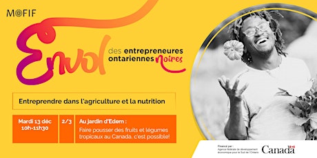 Conférence -Entreprendre dans l'agriculture et la nutrition