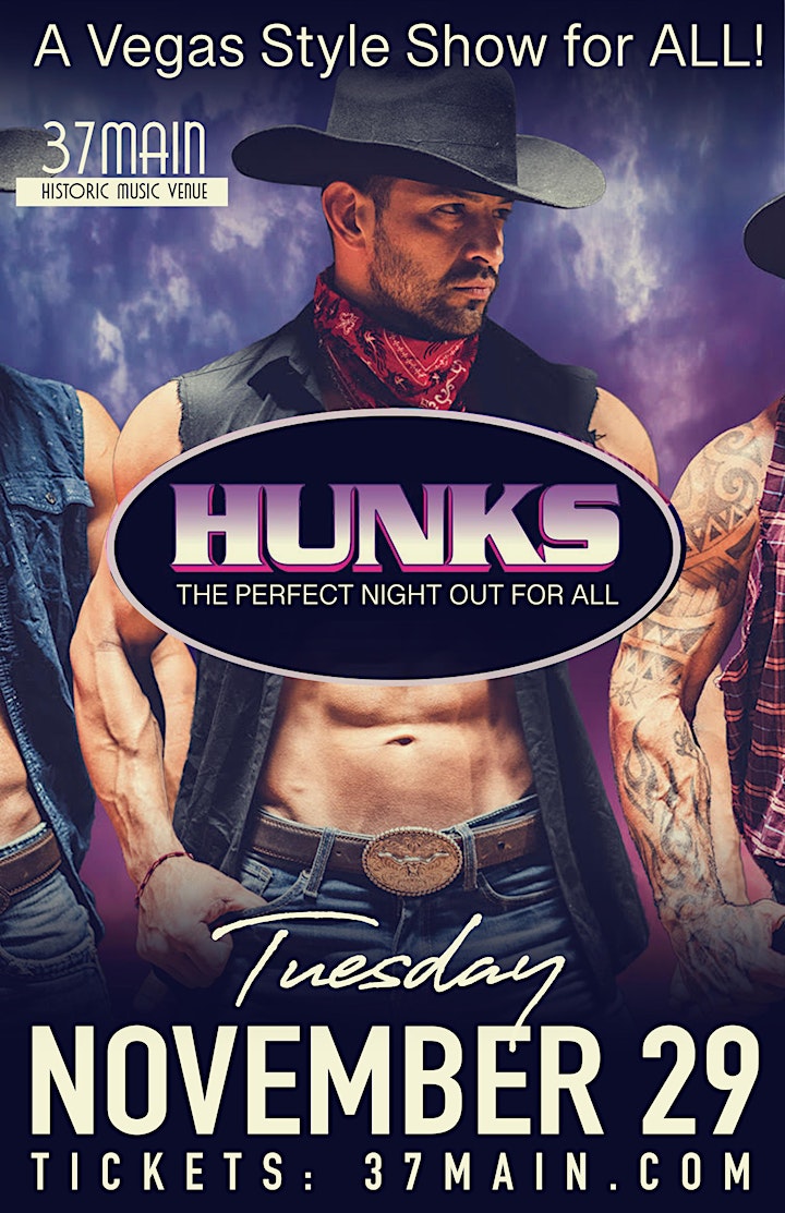 HUNKS THE SHOW (A Vegas Style Show FUN for ALL) image