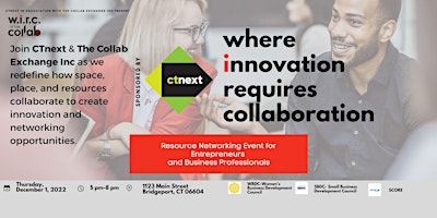 WIRC @ The CoLLab Sponsored By CTNext primary image