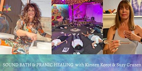 Pranic Healing & Sound Bath w/ Kirsten Korot & Suzy Gruzen (Outdoor Garden)