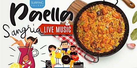 Coliving and Surfing - Paella and Sangria with live music